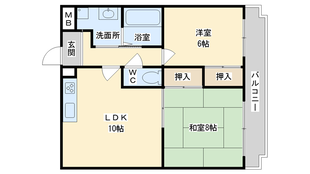 プルミエール高槻の物件間取画像